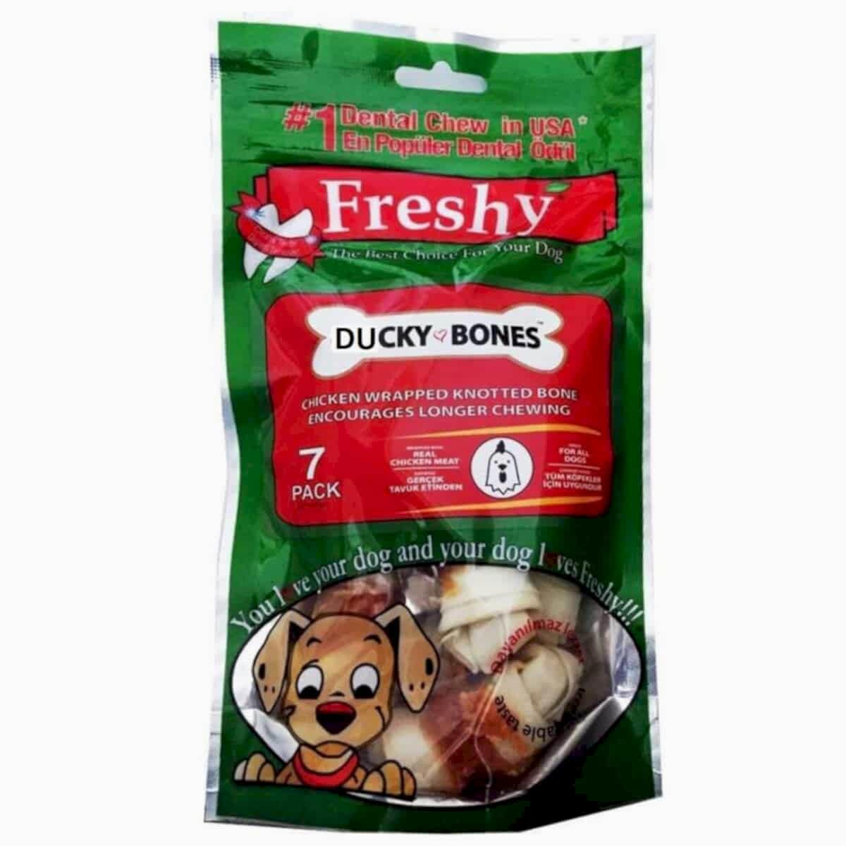 Freshy Ducky Bones Ördek Kaplı Düğüm Kemikler 7`li Freshy Ducky Bones Ördek Kaplı Düğüm Kemikler 7`li