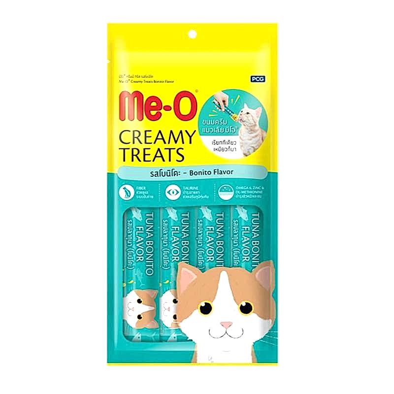 Me-O Kurutulmuş Füme Ton Balıklı Krema Kedi Ödülü 15 Gr X 4`lü Me-O Kurutulmuş Füme Ton Balıklı Krema Kedi Ödülü 15 Gr X 4`lü